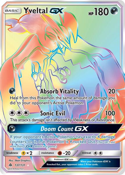 Yveltal GX (Secret)