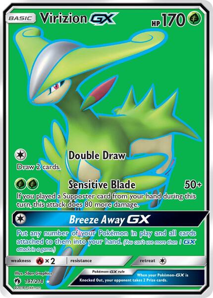 Virizion GX (Full Art)