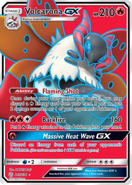 Volcarona GX (Full Art)